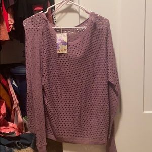 Purple sweater